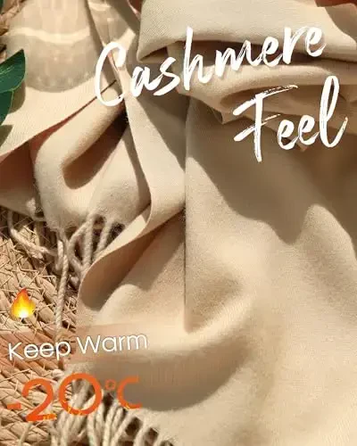 FURTALK PasModazoneina Shawl Wraps CasModazoneere Feel Blanket Scarves Fashion Scarf for Women Evening Wedding Bridesmaid Gifts - MODAZONE (1)