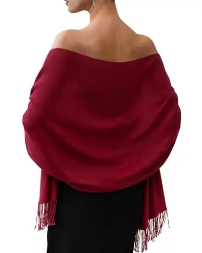 FURTALK PasModazoneina Shawl Wraps CasModazoneere Feel Blanket Scarves Fashion Scarf for Women Evening Wedding Bridesmaid Gifts 