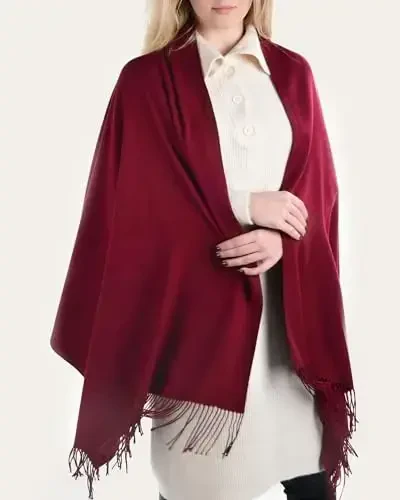 FURTALK PasModazoneina Shawl Wraps CasModazoneere Feel Blanket Scarves Fashion Scarf for Women Evening Wedding Bridesmaid Gifts - 4