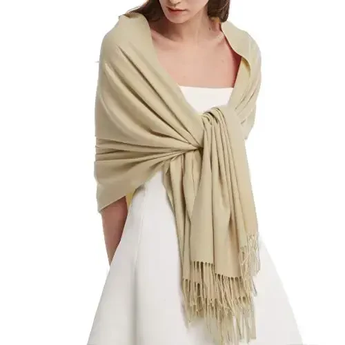 FURTALK PasModazoneina Shawl Wraps CasModazoneere Feel Blanket Scarves Fashion Scarf for Women Evening Wedding Bridesmaid Gifts - MODAZONE (1)