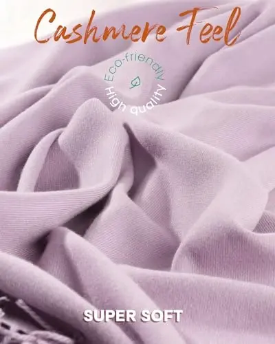 FURTALK PasModazoneina Shawl Wraps CasModazoneere Feel Blanket Scarves Fashion Scarf for Women Evening Wedding Bridesmaid Gifts - 5