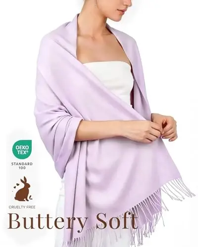 FURTALK PasModazoneina Shawl Wraps CasModazoneere Feel Blanket Scarves Fashion Scarf for Women Evening Wedding Bridesmaid Gifts - 4