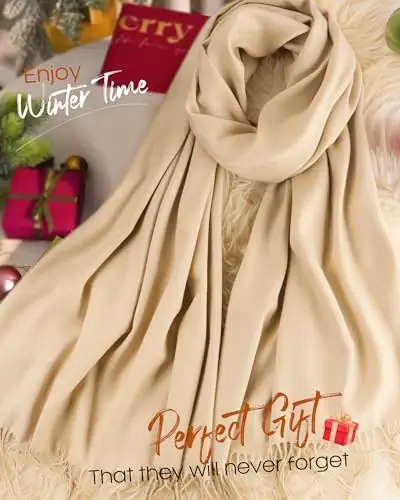 FURTALK PasModazoneina Shawl Wraps CasModazoneere Feel Blanket Scarves Fashion Scarf for Women Evening Wedding Bridesmaid Gifts - 5