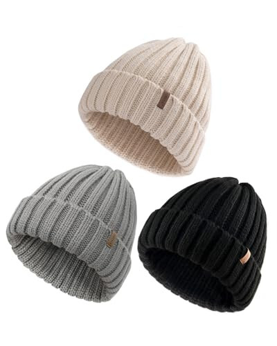 FURTALK Qishki ayollar uchun shlyapalar 2023 To'qilgan Beanie Moda qishki Skull Caps - 1