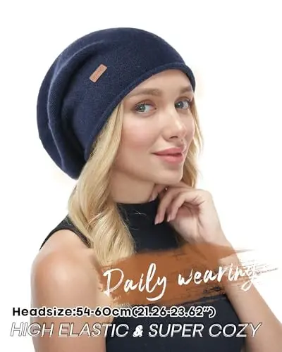 FURTALK Slouchy Beanies for Women Winter Hats Soft Warm Beanie Hat Ladies Knitting Skull Beanies - 6