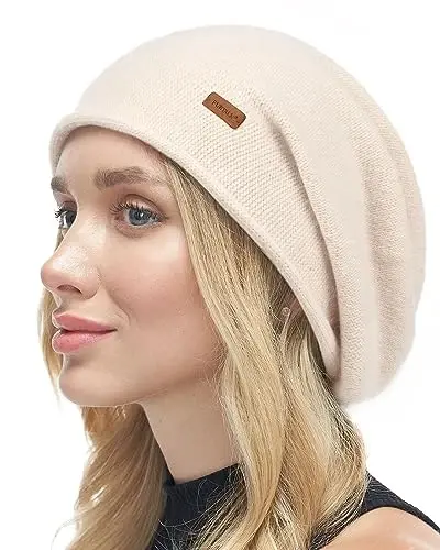 FURTALK Slouchy Beanies for Women Winter Hats Soft Warm Beanie Hat Ladies Knitting Skull Beanies - 1