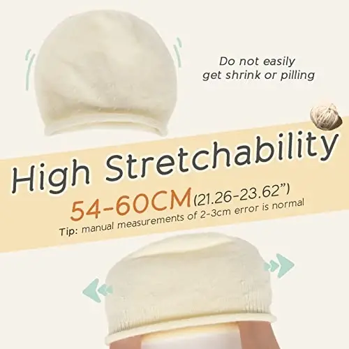 FURTALK Slouchy Beanies for Women Winter Hats Soft Warm Beanie Hat Ladies Knitting Skull Beanies - 3