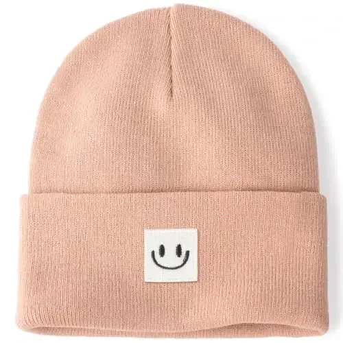 FURTALK Unisex Beanie for Women Men Knit Cuffed Winter Hats Soft Warm Cute Ski Skull Caps - 1