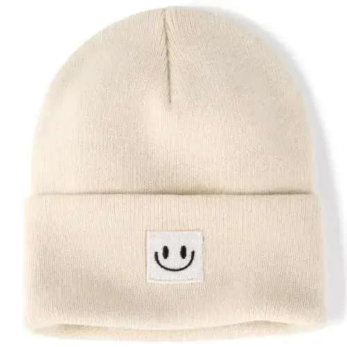 FURTALK Unisex Beanie for Women Men Knit Cuffed Winter Hats Soft Warm Cute Ski Skull Caps - 1