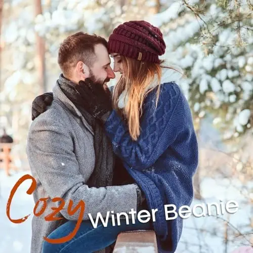 FURTALK Winter Beanie Hat for Women Satin Lined Cable Knit Chunky Slouchy Beanies Skull Warm Cap - 4