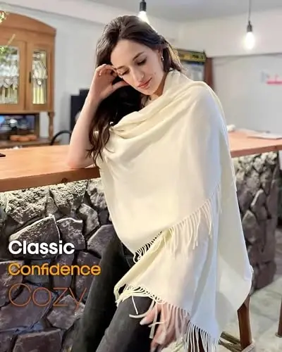 FURTALK Winter Scarf for Women PasModazoneina Shawl Wraps CasModazoneere Feel Warm Fashion Blanket Scarves - 3