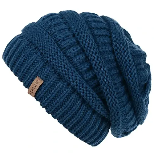 FURTALK Womens Winter Knit Slouchy Beanie Hat Warm Knitted Skull Ski Cap Hats for Women 