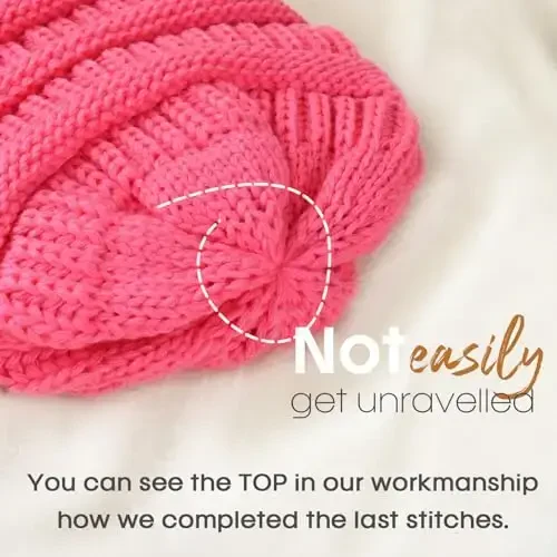 FURTALK Womens Winter Knit Slouchy Beanie Hat Warm Knitted Skull Ski Cap Hats for Women - 2