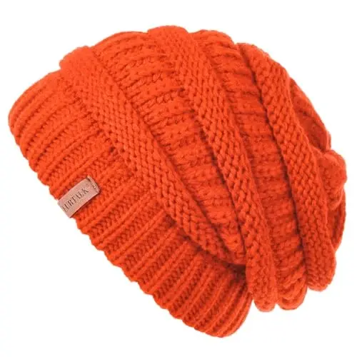 FURTALK Womens Winter Knit Slouchy Beanie Hat Warm Knitted Skull Ski Cap Hats for Women - Modazone