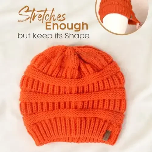 FURTALK Womens Winter Knit Slouchy Beanie Hat Warm Knitted Skull Ski Cap Hats for Women - 3