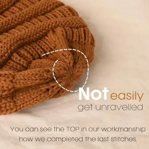 FURTALK Womens Winter Knit Slouchy Beanie Hat Warm Knitted Skull Ski Cap Hats for Women - Modazone (1)