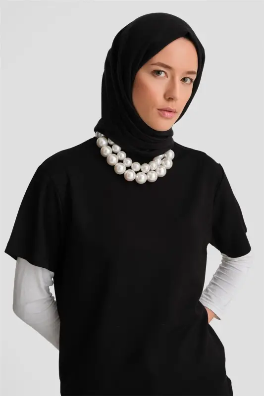 Футболка Armine Ortd9033 Черная - 4