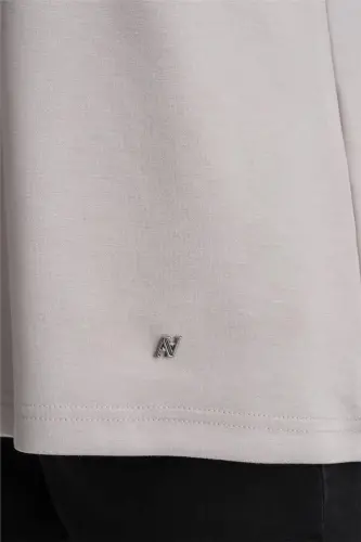 Футболка Armine Ortd9033 Серая - 4