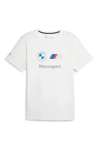 Футболка BMW MMS ESS Logo БЕЛАЯ Мужская - 1
