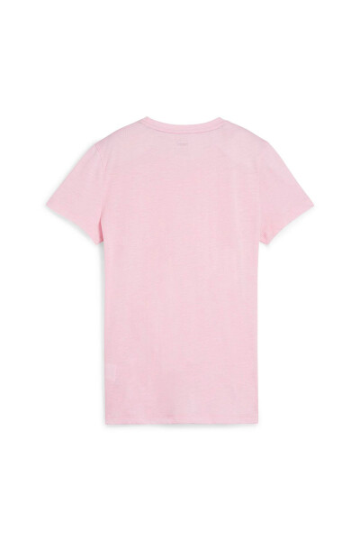 Футболка Essentials для женщин в розовом повседневном стиле 58687630 - 2