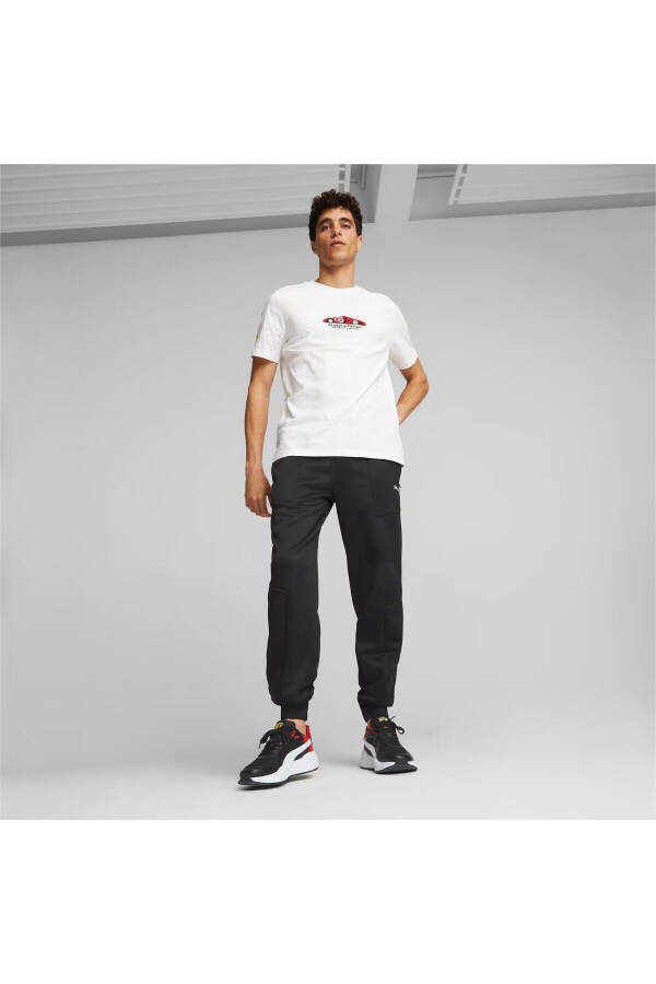 Футболка Ferrari Race Graphic Tee 1 БЕЛАЯ Мужская - 10