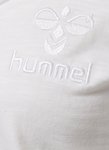 Футболка Hummel ALMA T-SHIRT S/S TEE белая женская - 4