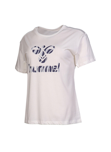 Футболка Hummel CALADRIA T-SHIRT S/S TEE Белая женская 910963-9003 - 2