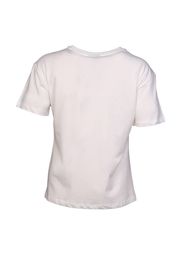 Футболка Hummel CALADRIA T-SHIRT S/S TEE Белая женская 910963-9003 - 3