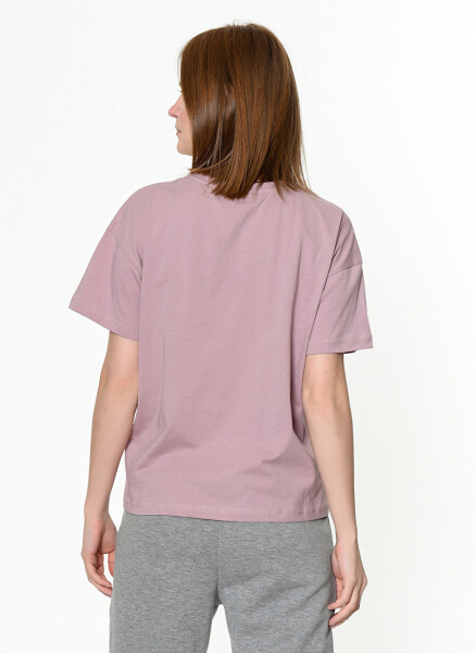 Футболка Hummel DIGNA T-Shirt S/S TEE фиолетовая женская - 3