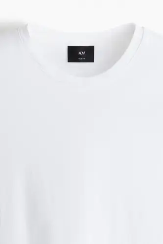 Футболка из пима-хлопка slim fit. - 6