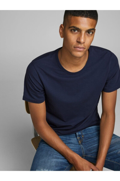 Футболка Jack Jones Basic O-образный вырез S/s Noos Мужская футболка 12058529 - 3