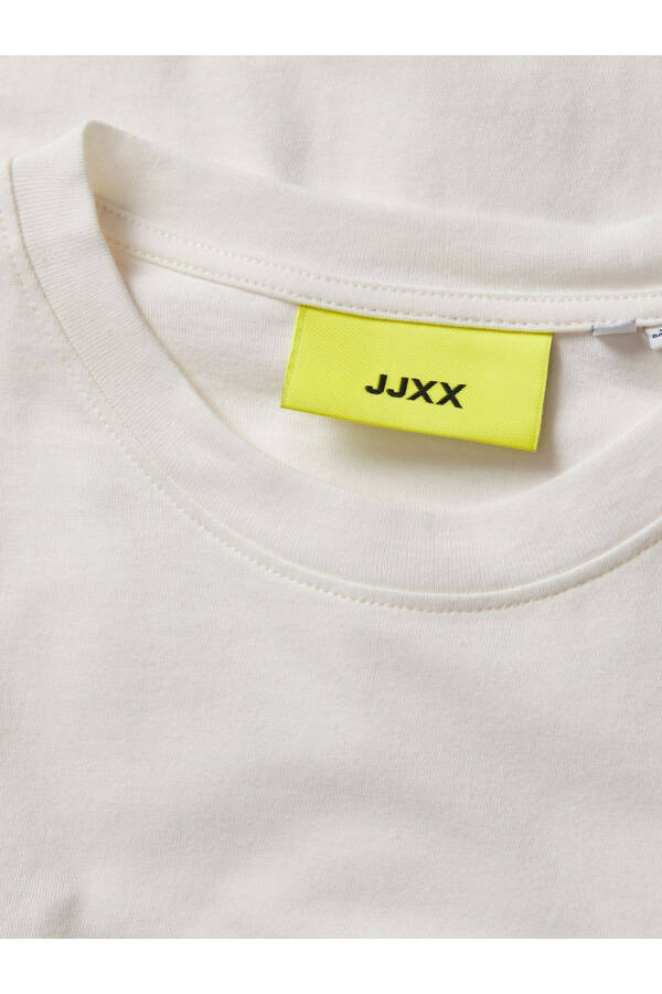 Футболка Jack Jones Jxınez Rlx Ss Tee Jrs бежевого цвета - 3