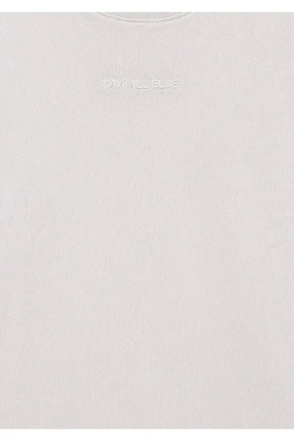 Футболка-основа серого цвета из органического хлопка 6S10043-70075 - 5