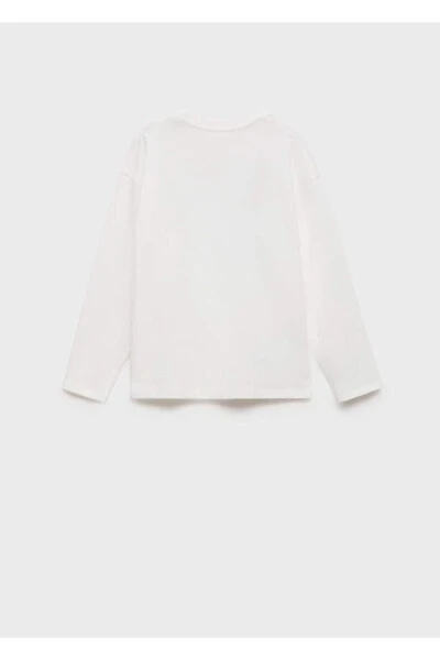 Футболка с длинным рукавом с рисунком - 3