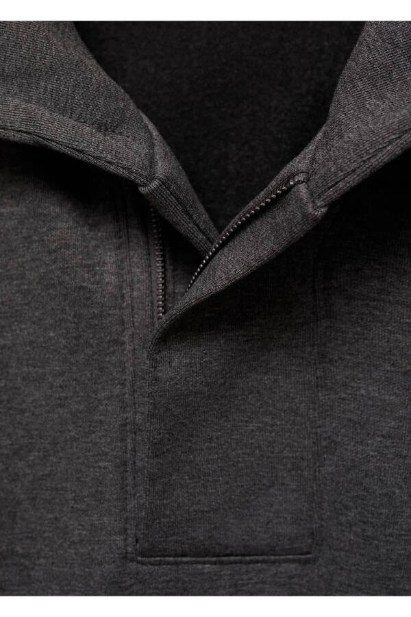 Футболка с длинным рукавом в полоску - 3