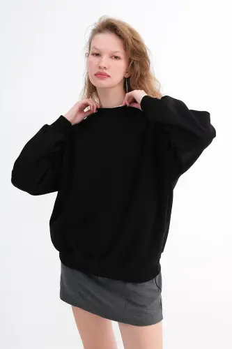 Футболка с капюшоном и велосипедным принтом Basic Sweatshirt S3408-k11 - 4