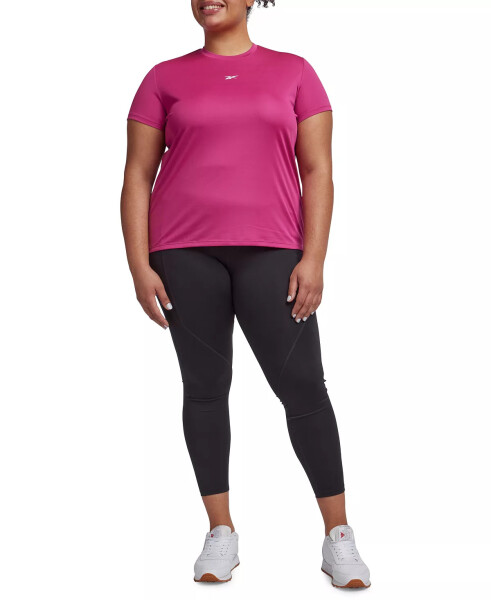 Футболка с коротким рукавом Plus Size Performance Tech Semi Proud Pink - 3