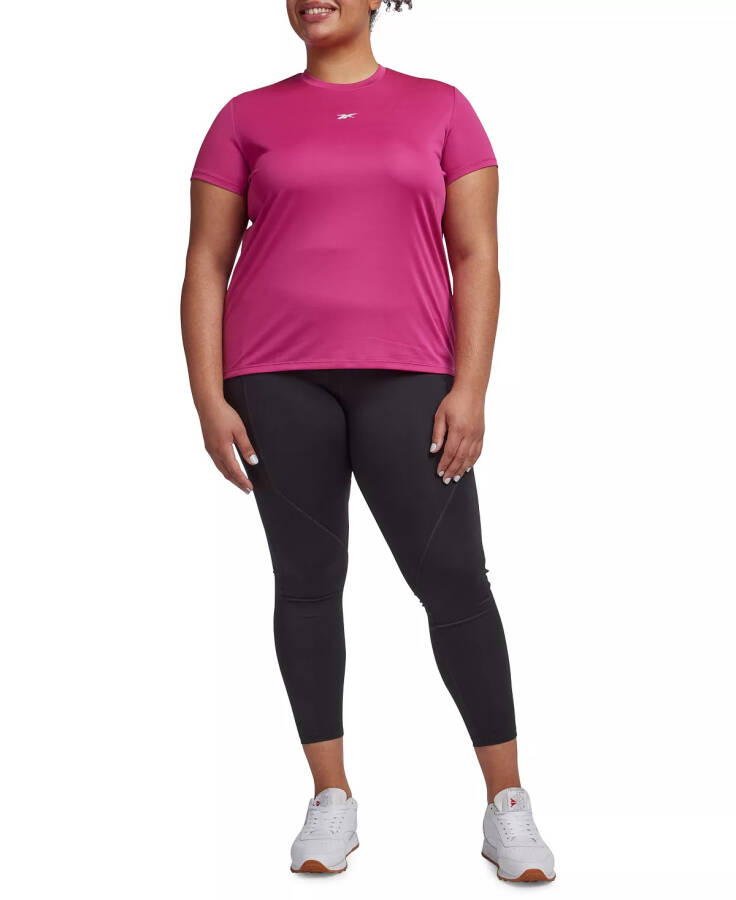 Футболка с коротким рукавом Plus Size Performance Tech Semi Proud Pink - 3