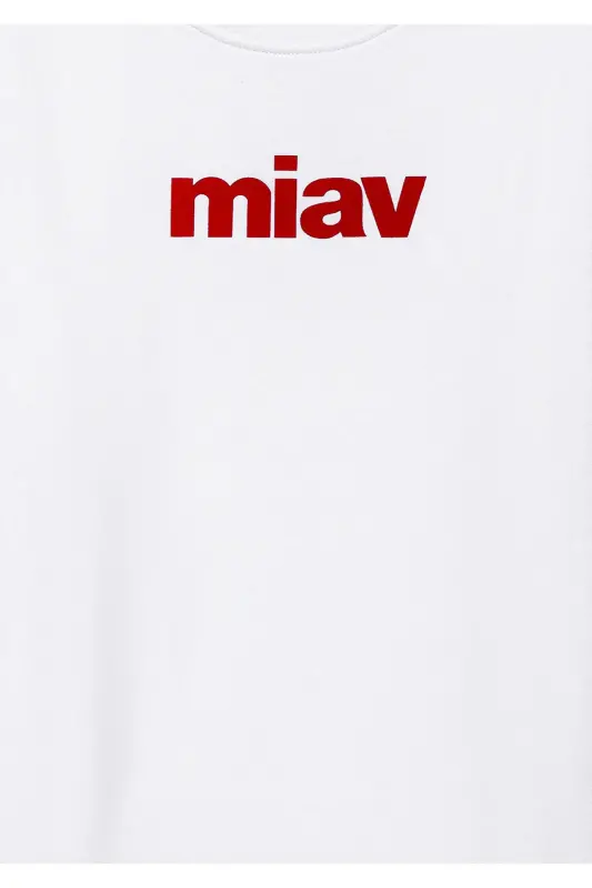 Футболка с принтом «Мяу» - 6