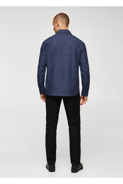 Футболка с узором из 100% хлопка - 4