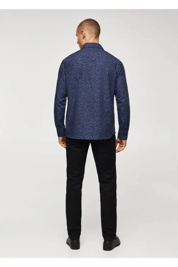 Футболка с узором из 100% хлопка - 4