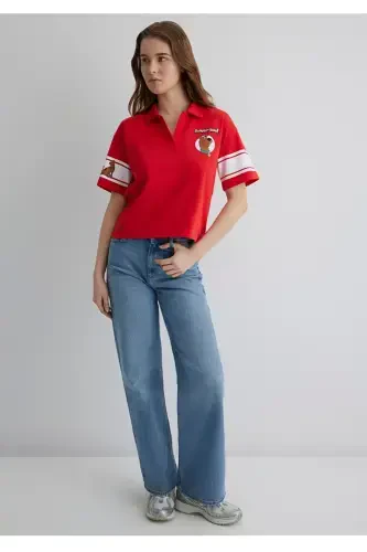 Футболка женская regular fit с принтом Скуби-Ду - 1