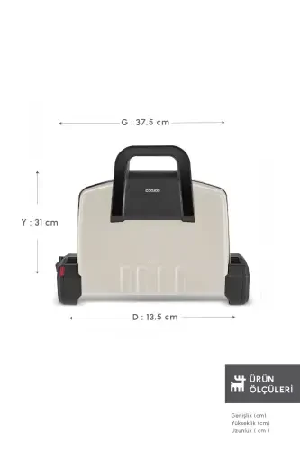 Future Essential Toaster Matte Cream 1800 W - KARACA (1)