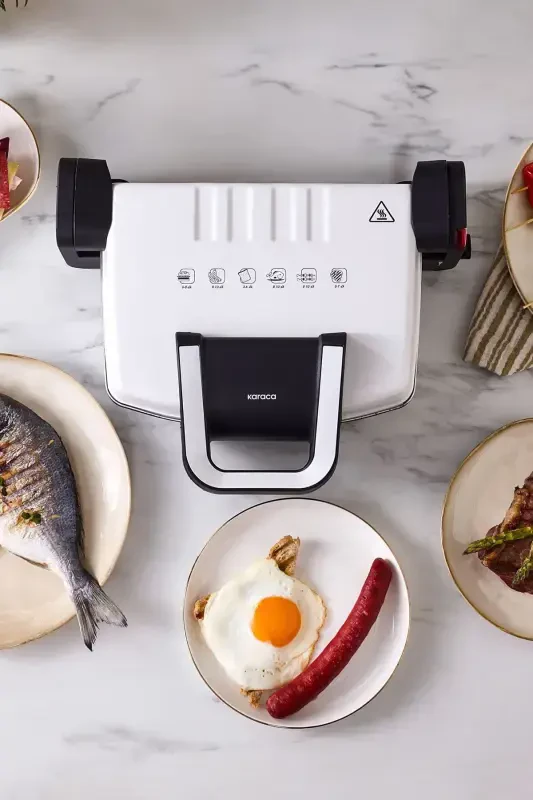 Future Pearl White Тостер 1800W на 4 ломтика - Белый - 6