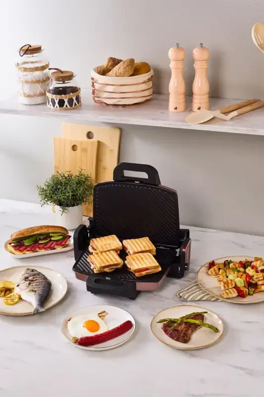 Future Rosegold Toaster 1800W 4 Slice-rosegold - 3