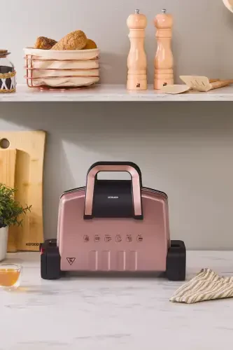 Future Rosegold Toster 1800W 4 Dilim-rosegold - KARACA (1)