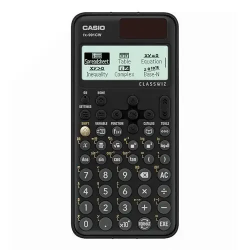 Casio fx-991CW– Advanced Scientific Calculator with High-Res 4-Tone Display | Natural Textbook Display | 540+ Functions, Numeric Calculus, Matrix Solver | Ideal for Engineering, Science & Exams - 3