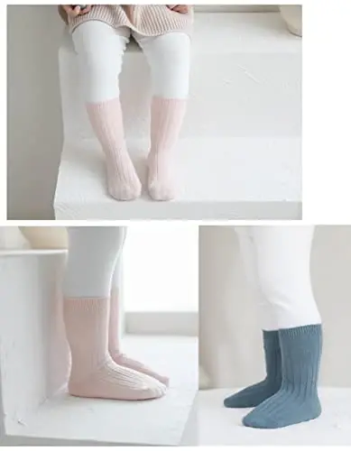 FYLuoke Baby Girls Boys Socks Unisex-Baby Infant Cotton Crew Socks for Skid Toddler Ankle Socks Set - 6