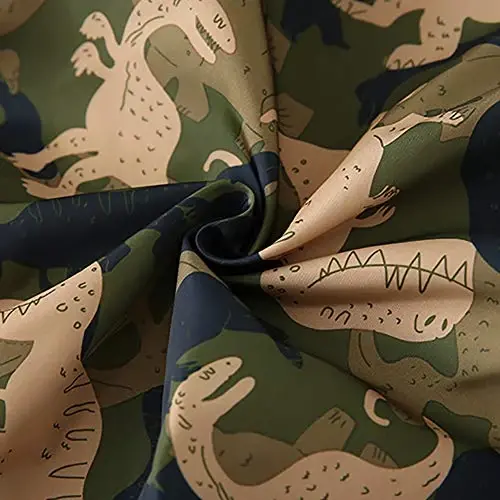 FYMNSI Toddler Baby Boys Girls Hooded Jacket Windbreaker Lightweight Dinosaur Print Coat Autumn Long Sleeve Windproof Outwear - 4