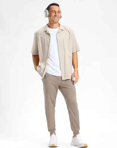 G Gradual Men's Golf Joggers Pants with Zipper Pockets Stretch Sweatpants Slim Fit Track Pants Joggers for Men Work Running - 7